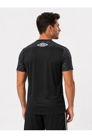 Umbro Plus Training Erkek Siyah Antrenman Spor Tişörtü Tf0437