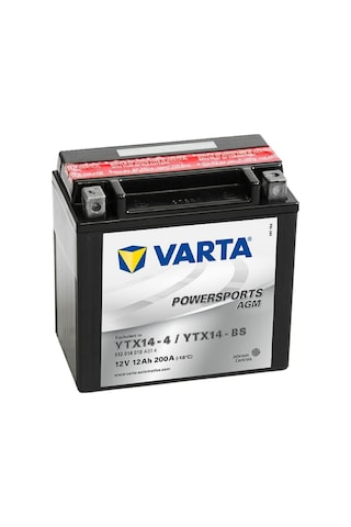 Ytx14-bs Varta 12v 12ah Mercedes Bmw Besleme Güç Aküsü Ytx14-bs Varta 12v 12ah Mercedes Bmw Besleme Güç Aküsü