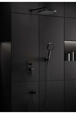 Armour Armatür Siyah Renk Ankastre Gömme Batarya Siyah