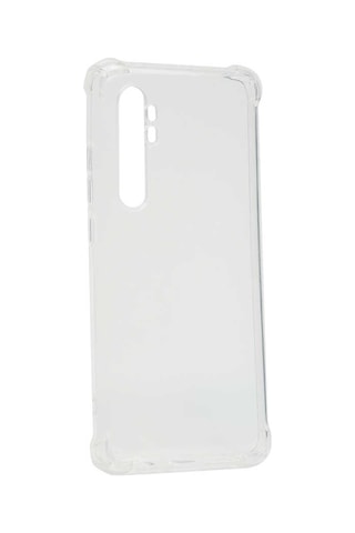 Goocamp Mi Note 10 Lite Kılıf Kamera Korumalı Nitro Anti Shock Silikon - Renksiz Renksiz