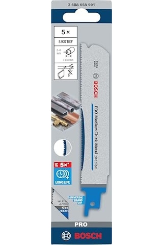 Pro Medium-thick Metal S937bef Hassas Panter Testere Bıçağı Metal Borular Ve Profiller Demir Içermeyen Metaller Uzu
