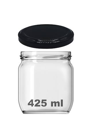 Afracam 10-1000 Ml Farklı Boyutlarda Kavanoz 10-1000 Arası Cc Konserve Metal Kapaklı Cam Kavanoz 6 Adet Şeffaf, 4 Genel