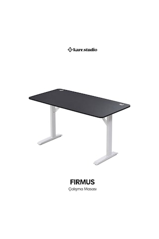 Firmus Dayanıklı Çalışma Masası - 140x70 - Siyah