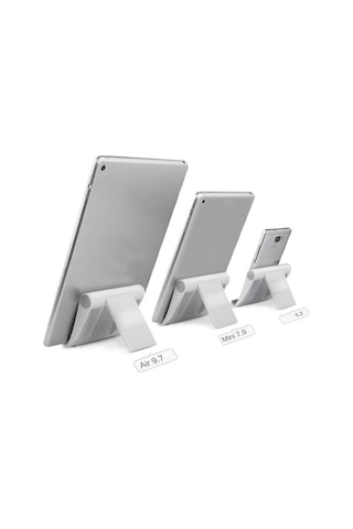 Cep Telefonu Masa Standı 7 Renk Telefon Tutucu Tripod Plastik Ayarlanabilir Katlanabilir Evrensel Kaymaz Telefon Masa Tutucu Stand - Pembe