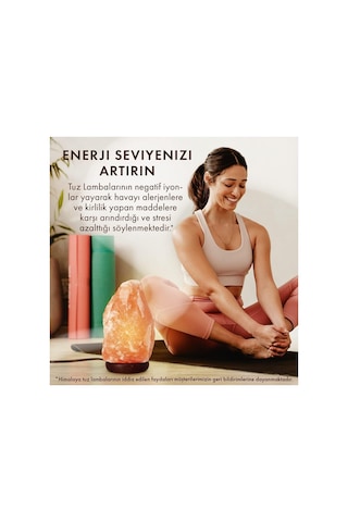 Orijinal Gerçek Himalaya Kaya Tuzu Tuz Lambası 3-4 Kg Doğal Gece Lambası Kablo Ampul Beyaz