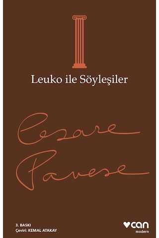 Leuko Ile Söyleşiler - Cesare Pavese -  Can Yayınları