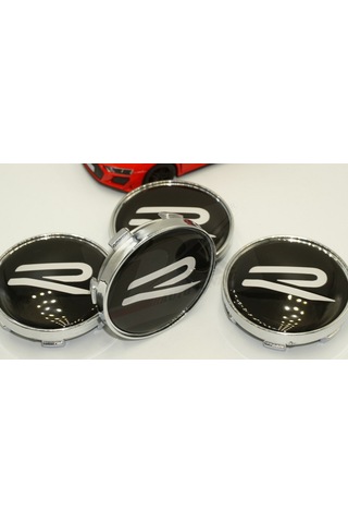 Dk Tuning Volkswagen R Line Yeni Nesil Siyah Byaz Jant Göbeği Kap