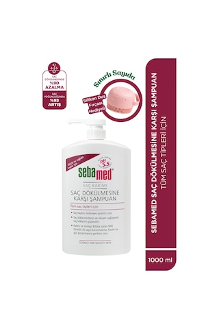 Sebamed Güçlendirici Etkili Dökülme Karşıtı Şampuan 1 L + Silikon Tarak