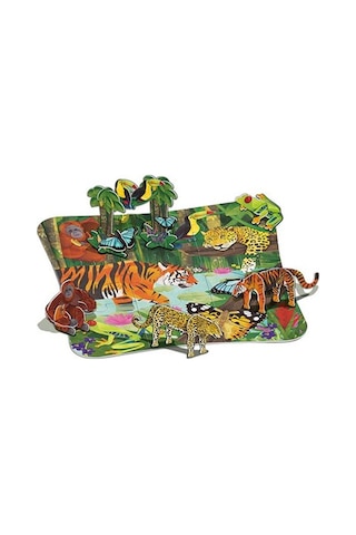 4M 3D Puzzle Yağmur Ormanı 4678