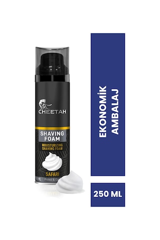 Cheetah Safari Erkek Tıraş Köpüğü 3 x 250 ML