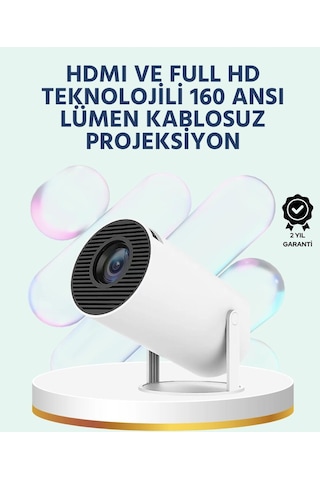 Hdmı Ve Usb Girişli Uzun Ömürlü Ampullü Projeksiyon-132555