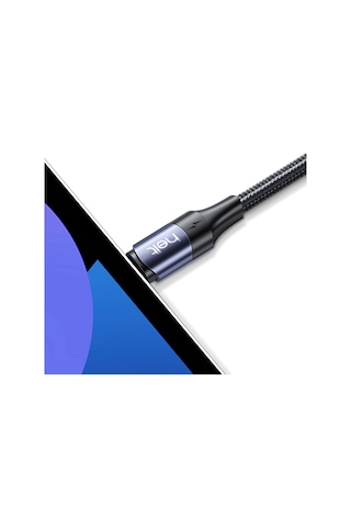 Helt Ht-dc15 100w Pd İp Örgü 120 Cm Type-c To Type-c Şarj Ve Data