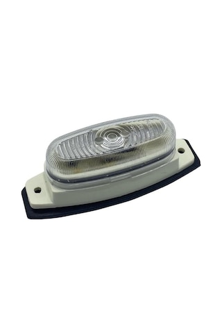 Saba Gabari Lambası Pozisyon-kaş Lambası Şeffaf Cam-beyaz Gövde 104 34 Mm