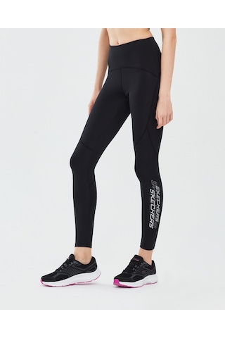 Skechers Performance Coll. W Ankle Legging Kadın Siyah Tayt S241111-001 Siyah