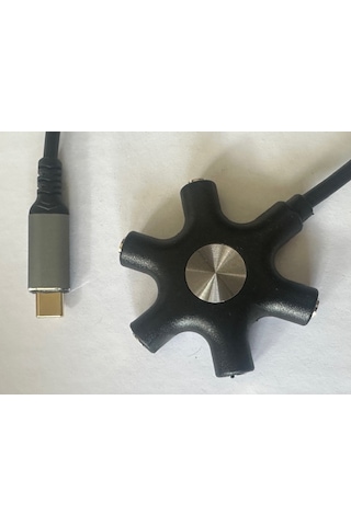 Typec Ses Kartı 5 Çıkışlı Typec Ses Kartı 5 Port Type-c Ses Kartı