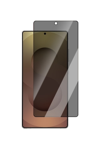 Galaxy S25 Ultra Uyumlu Caseworld Hd Serisi 0.25mm Privacy Hayalet Temperli Cam Ekran Koruyucu