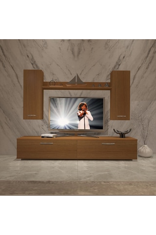 Decoraktiv Eko 5d Slm Std Tv Ünitesi Tv Sehpası Ceviz