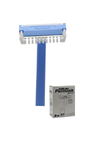 Gillette Permatik Banyo Kullan-At Tıraş Bıçağı 2 x 24'lü