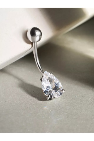 Marıola 925 Gümüş Göbek Piercingі 165876059 Gri