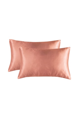 Xiyyadms Turuncu Renkli 51x66 Cm 2'li Simüle Ipek Yastık Kılıfı - Ev Kullanıma Uygun, Dayanıklı Ve Konforlu - Perakende/toplu Satış DiğER