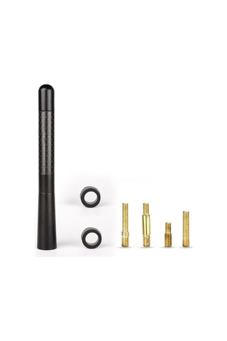 Extra Marketing Suzuki Sx4 Uyumlu Siyah Karbon Fiber Anten Çubuğu Oto Anten Mükemmel Kalite