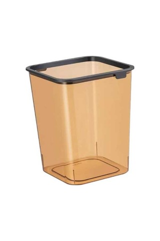 Pazly Turuncu Turuncu Suntek Sepet Ofisi Mutfak Modern Kutusu Kapaı Çöp Atık Ms Turuncu