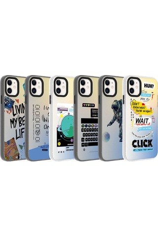 Apple Uyumlu iPhone 11 Desenli Btz Dragon Sert Kapak-seyahat