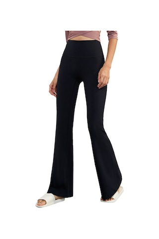 Butu Cx1597 Bootcut Nuls Free Yüksek Bel Genişletilmiş Egzersiz Yoga Taytı