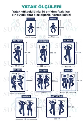 Suvay Micro Fitted Su Sıvı Geçirmez Alez Tek ve Çift Kişilik