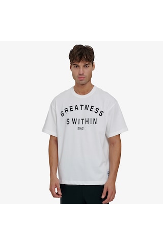 Everlast Greatness Within Comfort Beyaz Erkek T-shirt Tm0218 Çok Renkli