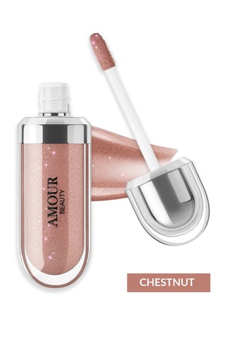 Amour Amour 3d Hydra Nemlendirici Dudak Parlatıcısı Işıltılı & Hacim Veren Lip Gloss 20 Chestnut
