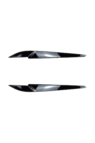 Teltree Bmw X5 X6 F15 F16 2014-2018 Ön Far Kaşlığı, Parlak Siyah Plastik, Kırılma/korozyon Koruması, Kolay Kurulum