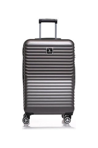Wixon Wıxon Travel Valiz,1811 S , Gri Çok Renkli