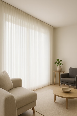 Perussa Home Mat Çelik Tül Ütü Gerektirmez Salon Otuma Odası 1-2,5 Orta Pile ekru