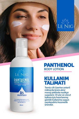 Le Nig Panthenol & B5 Provitamin Nemlendirici Vücut Losyonu 250 ML