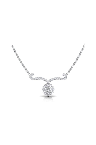 Pırlant 0.17 Karat Pırlantalı Kolye
