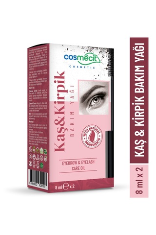 Kaş & Kirpik Bakım Yağı 8 Ml+8 Ml
