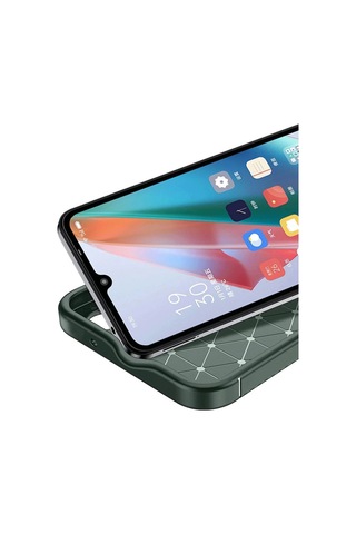 İnfinix Hot 50 Pro Plus 4g Auto Focus Karbon Kapak - Koyu Yeşil