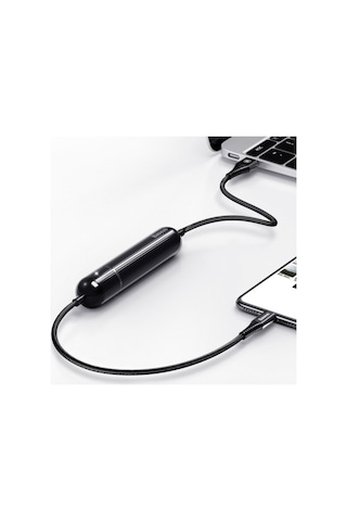 Baseus Apple Uyumlu iPhone Energy 2In1 2500 Mah Powerbank Şarj Kablosu