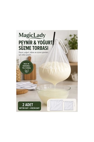 Peynir & Yoğurt Süzme Tül Torba 2 Li Set Diğer