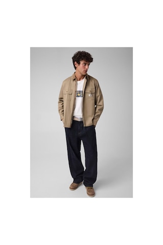 Guess Guess Jeans Flanel Erkek Gömlek M6bh15w3716 Bej