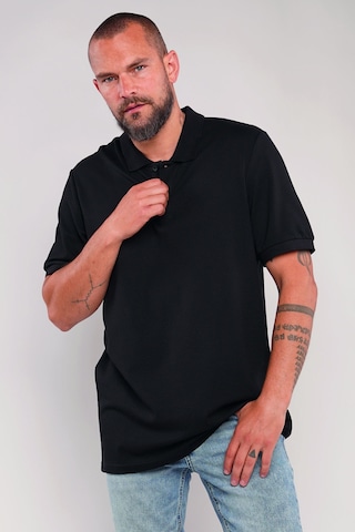 Gabria Polo Yaka Erkek T-shirt Siyah