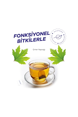 Çınar Yaprağı Bitki Çayı 20'li Süzen Poşet