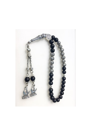 Tesbihsakarya Isimli - Isme Özel - Mat Oniks Doğaltaş Tesbih / Tespih