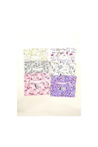 Tutku Kız Çocuk Elastan Empirme Ip Askı Atlet 6 Adet