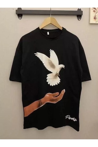 Dogutrend Dijital Baskılı T-shirt - Siyah