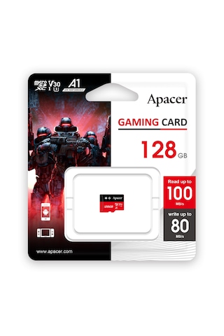 Apacer 128gb Microsd Gaming Hafıza Kartı Ap128gmcsx10u7-ragc