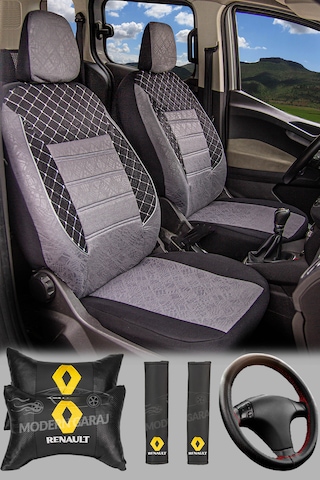 Renault Clio Symbol Fluence Megane Broadway Toros Tam Set Gri