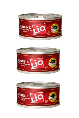 Lio Ayçiçek Yağı Acılı Ton Balığı 160 Gr X3 Adet