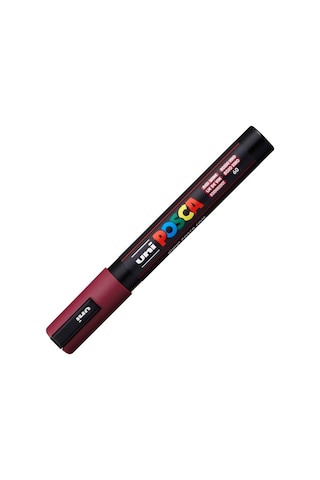 Uni Posca Pc-5M Boyama Markörü 1.8-2.5Mm Wine Red